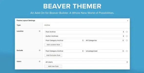 Beaver Builder Framework Theme