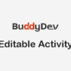 BuddyPress Editable Activity