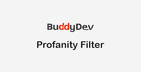 BuddyPress Profanity Filter