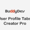 BuddyPress User Profile Tabs Creator Pro