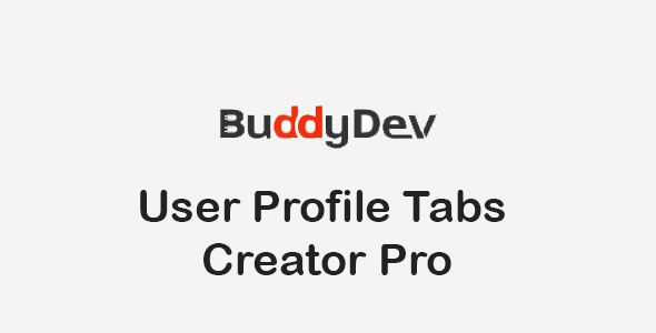 BuddyPress User Profile Tabs Creator Pro