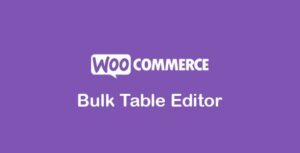 Bulk Table Editor