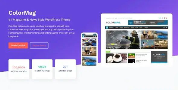 ColorMag Pro Magazine Theme