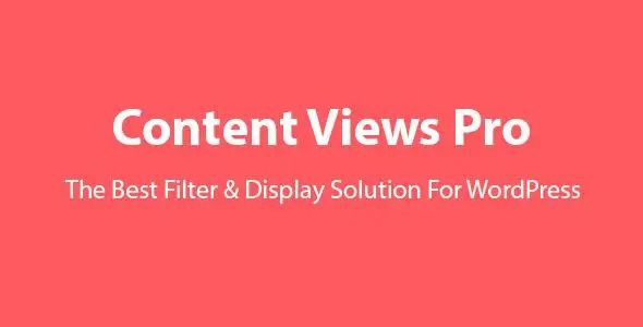 Content Views Pro