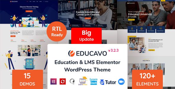 Educavo Education WordPress Theme