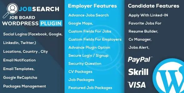 JobSearch WordPress Plugin