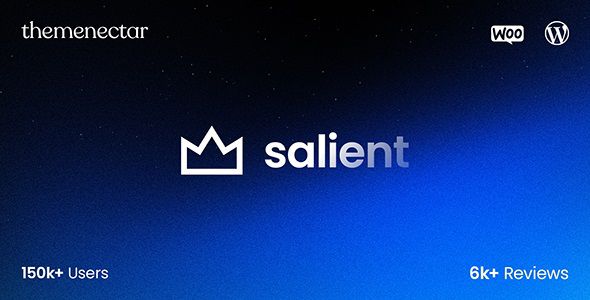 Salient WordPress Theme