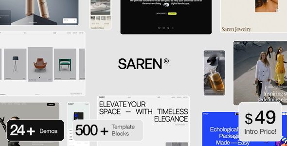 Saren WooCommerce Theme