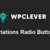 WPC Variations Radio Buttons