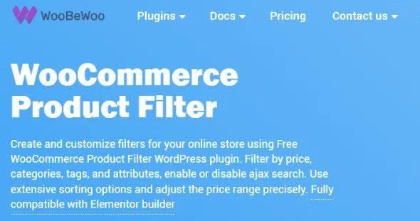 WooCommerce Product Filter