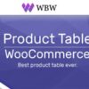 WooCommerce Product Table PRO