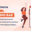 WooCommerce Free Shipping Bar