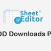 WP Sheet Editor - EDD Downloads Pro