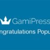 GamiPress Congratulations Popups