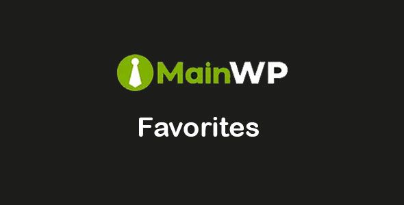 MainWP Favorites Extension