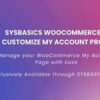 WooCommerce Customize My account Pro